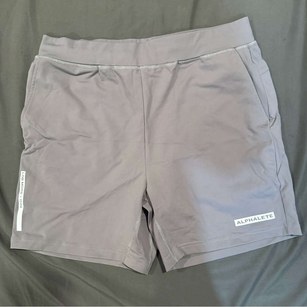 Alphalete Premium Pro-Elite Shorts - Quiet Shade